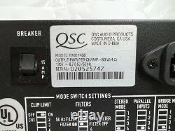 QSC RMX 1450 2-Channel Professional Power Amplifier 280W @8? / 1400W @4
