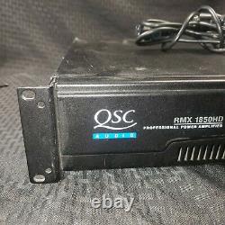 QSC RMX 1850HD Professional Power Amplifier 1800 Watts