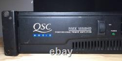 QSC RMX 1850HD Professional Power Amplifier Dual Channel 1850W- Tested Working