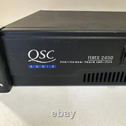 QSC RMX 2450 Stereo 2-Channel Professional Power Amplifier