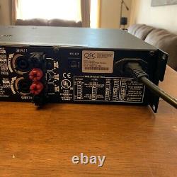 QSC RMX2450 2-Ch. DJ/Club Professional Power Amplifier 2400W Rack Mount Withmanual