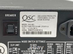 QSC RMX850 2-Channel Pro Audio Rackmount Power Amplifier Amp RMX 850