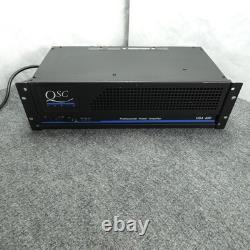 QSC USA 850 Professional Power Amplifier 2 Channel Rack Mount Black Amp USA 425W