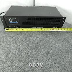 QSC USA 850 Professional Power Amplifier 2 Channel Rack Mount Black Amp USA 425W