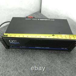 QSC USA 850 Professional Power Amplifier 2 Channel Rack Mount Black Amp USA 425W