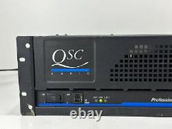 QSC USA 850 Professional Stereo Power Amplifier 270WPC into 8? WORKING