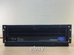 QSC USA 900 Professional Power Amplifier 2 Channel Amp SEE MORE
