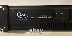 Qsc Rmx 2450 2 Channel Professional Stereo Power Amplifier
