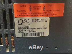 Qsc USA 850 Professional Double 2 Channel Power Amplifier