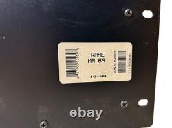 RANE MA 6S Bridgeable Pro Audiophile 6-Channel Amplifier USED