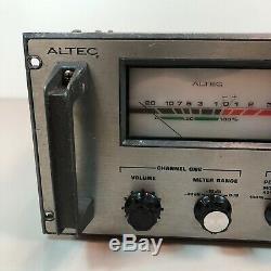 RARE Altec Lansing 9440A Pro Power Amplifier Rack Mount For Restoration Stereo