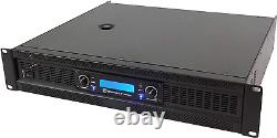 RPA16 10000 Watt Peak / 3000W RMS 2 Channel Power Amplifier Pro/Dj Amp