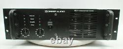 Rack Mount Crest Audio 8001 Professional Power Amplifier 750 WithCH @ 8-OHMS