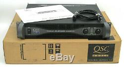 Rackmount QSC PLX-1602 Pro Power Amplifier 300WithCH @ 8 OHMS + Box & Manual #1719