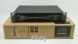 Rackmount QSC PLX-1602 Pro Power Amplifier with Manual & Box 300WithCH @ 8-OHMS