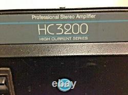 Rcf Hc3200 High Current Series Professional Stereo Amplifier