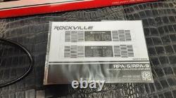 Rockville 1000 Watt Pro Rack Amplifier Rpa5 Open Box