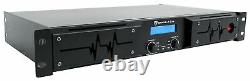Rockville D14 7000w Peak/2000w RMS 2 Channel Power Amplifier Pro/DJ Amp+Cables