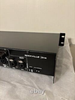 Rockville D14 7000w Peak/2000w RMS Class D 2 Channel Power Amplifier Pro/DJ Amp