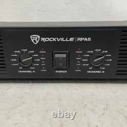 Rockville RPA5 400w RMS (200 x 2) 2 Channel Power Amplifier Pro/DJ Amp