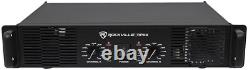 Rockville RPA9 2CH 3000W Peak 800W RMS DJ/Pro Audio Power Amplifier Amp