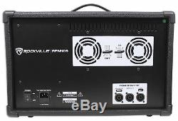 Rockville RPM109 4800w 12-Ch. Powered Pro Mixing Amplifier, 7 Band EQ, FX, USB