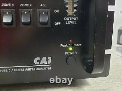 SEE VIDEO Yorkville Coliseum CA1 Pro PA Amplifier Powers Up PARTS/REPAIR