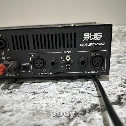 SHS Audio Professional Power Amplifier SA2500