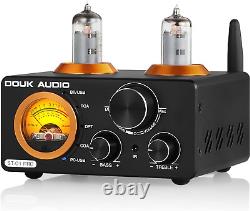 ST-01 PRO 200W Amplifier, 2 Channel Vacuum Tube Power Amp with USB Dac/Coaxial O