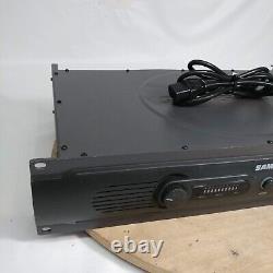 Samson Audio Servo 600 Power Amplifier Pro Rack Mount 2 Ch Stereo Tested