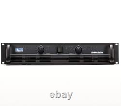 Samson S700 Professional Stereo Power Amplifier 700watts (Vintage-New Overstock)