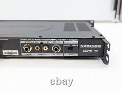 Samson Servo 120a 120W 2-Channel Stereo Power Amplifier Amp Pro Audio Rack 1U