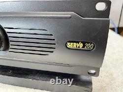 Samson Servo 200 2-Channel Stereo Power Amplifier 2U professional audio amp