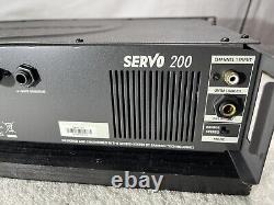 Samson Servo 200 2-Channel Stereo Power Amplifier 2U professional audio amp