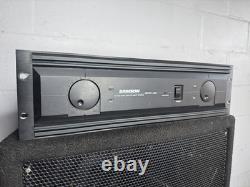 Samson Servo 550 Stereo Power Amplifier 275W x2 PA Rack Mount Pro Audio PERFECT