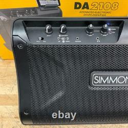 Simmons DA2108 Drum Monitor Powerful 100W Output, Pro-Grade Drum Monitor MINT