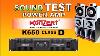 Sound Test Konzert K650 Power Amplifier Class D On Dual D15 Blbox Lported Mcv Box Design By Bl