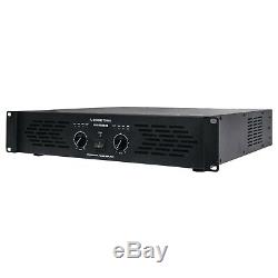 Sound Town Professional 2-Channel x 1500W, 6000W Peak Power Amplifier NIX-6000IB