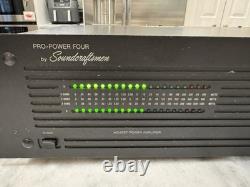 Soundcraftsmen Pro Power Four Amplifier Power 200 @ 8 Ohms 450 @ 2 Ohms Tested