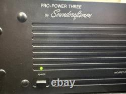 Soundcraftsmen Pro Power Three Amplifier Mosfet Power Amplifier TESTED WORKING