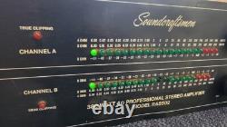 Soundcraftsmen RA5502 Power Amplifier 380 Watts Pro Vintage Audio Works Read