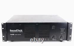 Soundtech PL802 Pro Stereo Power Amplifier Rack mount