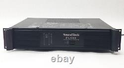 Soundtech Pl502 Pl-502 2-channel Pro Stereo Power Amplifier Amp 250wpc 8-ohm