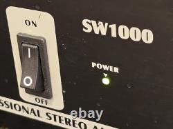 Stageworks SW1000 Professional Stereo Power Amplifier Live Pro Rack Audio Read