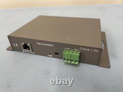 Stewart CVA16-1-CV Single Channel 16W Compact PoE+ Pro Audio Amplifier with Dante