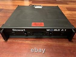 Stewart World 2.1 1800W Power Amplifier