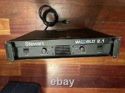 Stewart World 2.1 1800W Power Amplifier