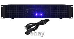 Technical Pro AX1200 1200 Watt 2-Channel Amplifier 2U Rack DJ Power Amp