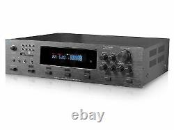 Technical Pro H12X500BT 6000w Amplifier / Preamp/ Tuner for12 Speakers