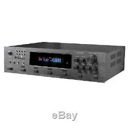 Technical Pro H12x500UBT Digital Hybrid 6000 Watt Power Amplifier Preamp Tuner